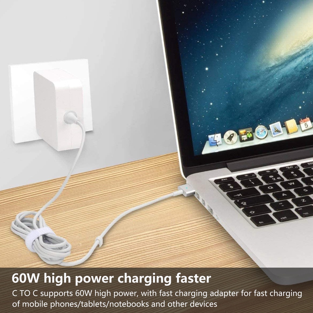 Travel Cable Fast Charging Cable USB Type C Lighting Cable Line Storage ...