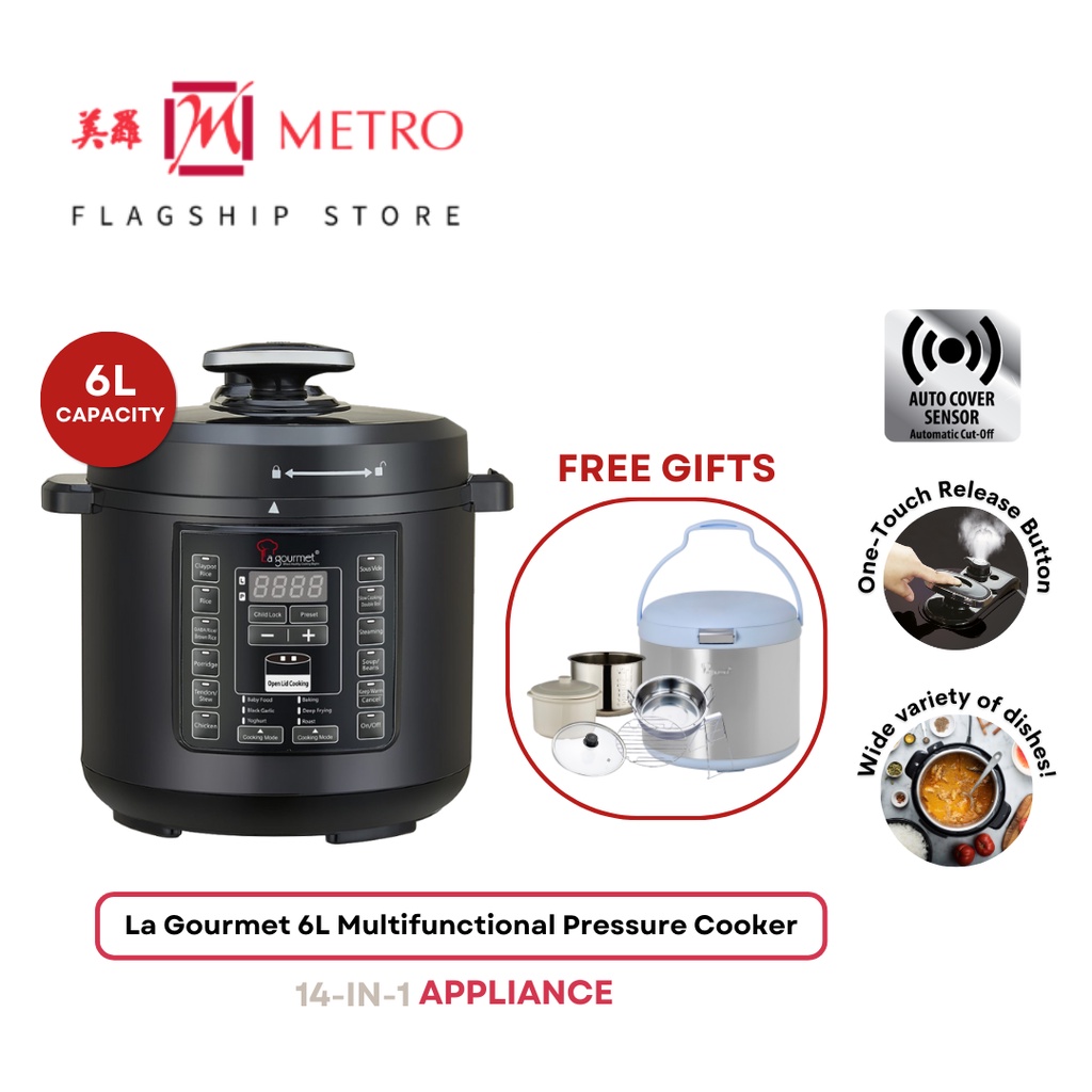 la gourmet 6l pressure cooker Prices and Deals Feb 2024