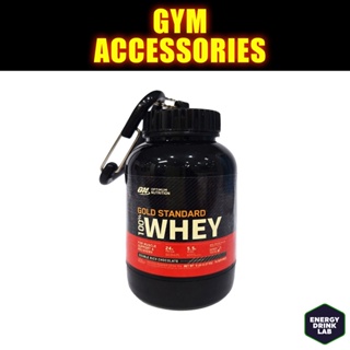 Shry Portable Protein Container Powder Bottle With Whey Keychain