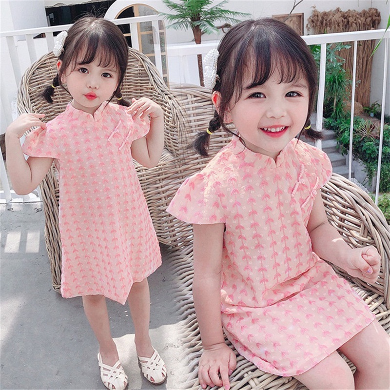 2024 Baby Girl New Year Dress Chinese Traditional Dress CNY Cheongsam