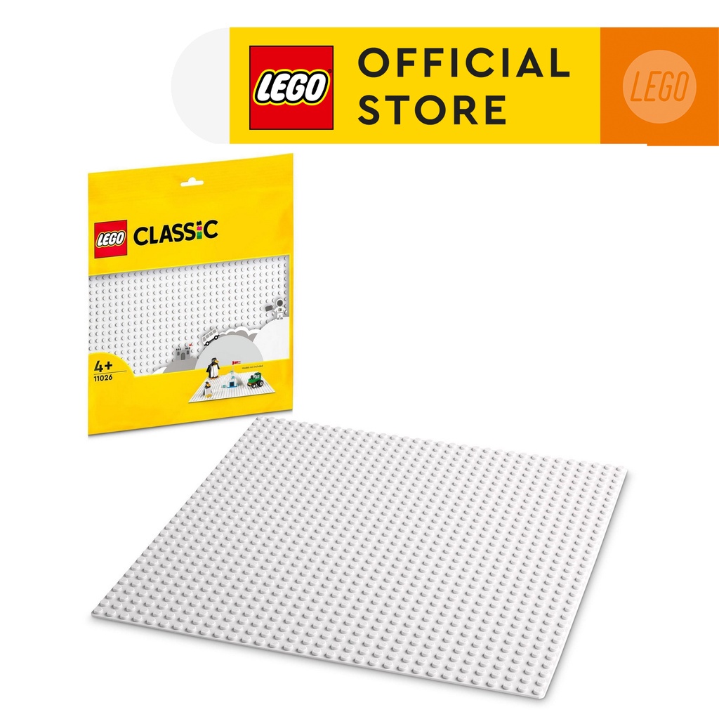 Lego classic hot sale white baseplate