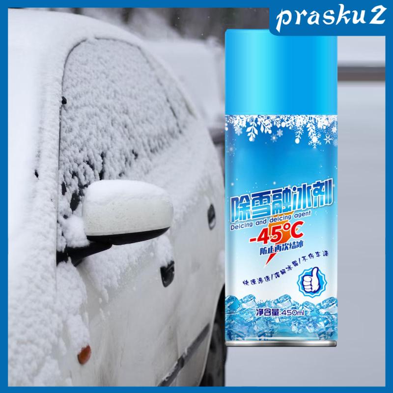 Prasku2] Car Windshield Ice Remover Spray Anti Frost Spray