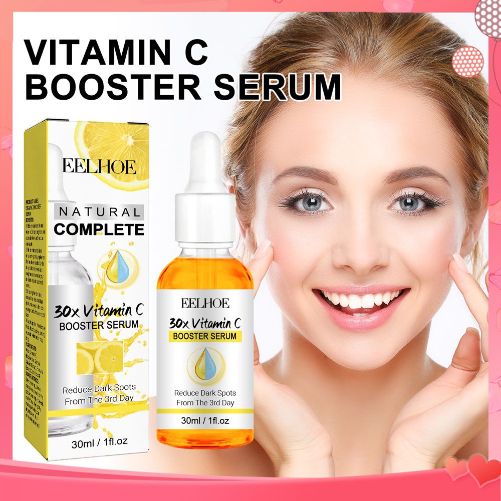 Eelhoe Vitamin C Booster Serum Removal Acne Marks Dark Spot Shrinking ...