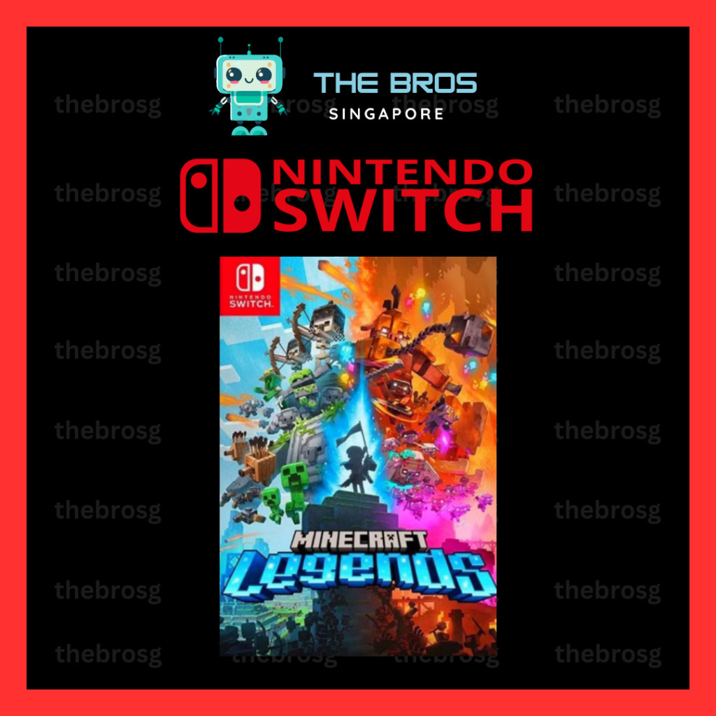 ⭐Nintendo Switch Digital Game Minecraft Legends ⭐ Shopee