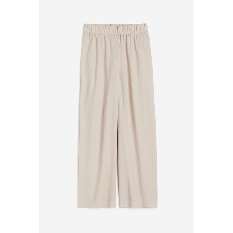 H&M - Pull-on jersey trousers - Mole Dusty Light