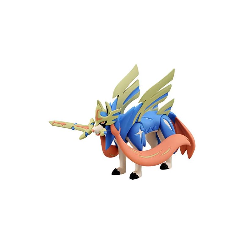 Adhesive Thermometer Pokemon Moncolle ML-18 Zacian Figure - 3.9