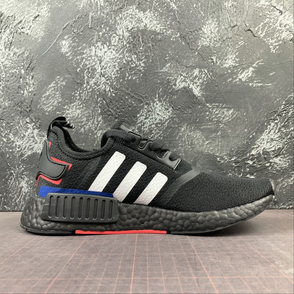 Adidas nmd r1 moto japan shop pack ef1734 black white mens