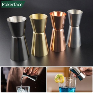 3Size Stainless Steel Measuring Cup Measure Tool Cocktail Drink Mixer  Jigger Bar