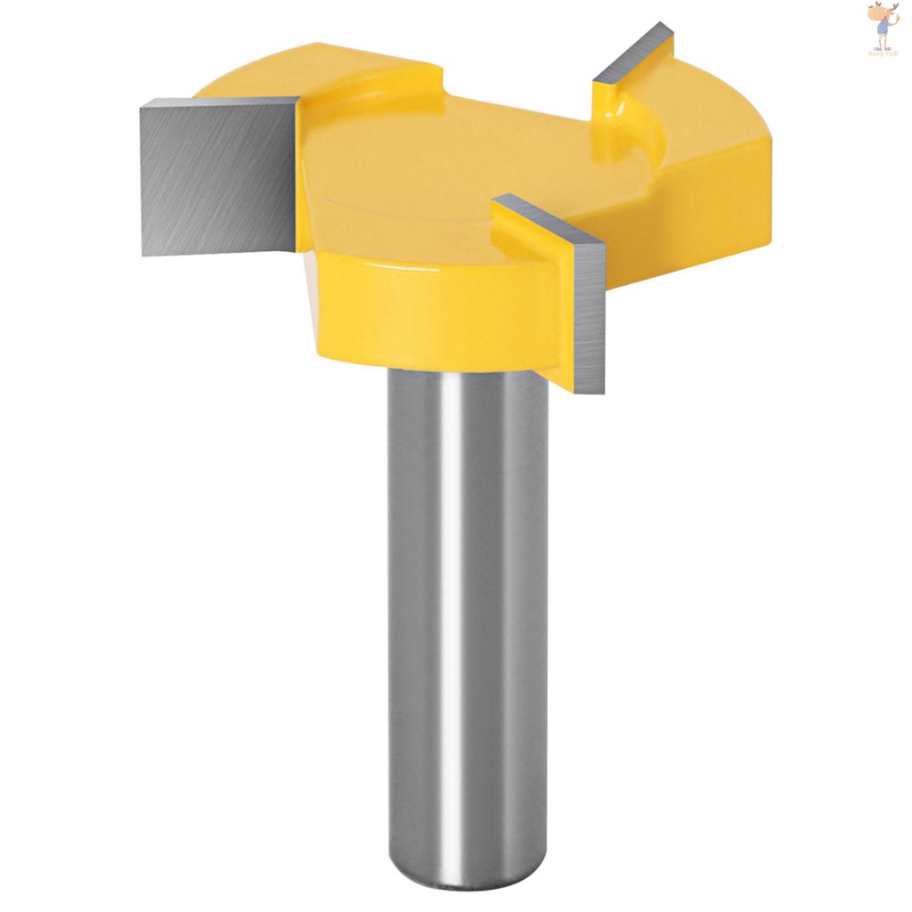 Spoilboard Surfacing Router Bits 1/2 inch Shank 3Wings Slab Flattening
