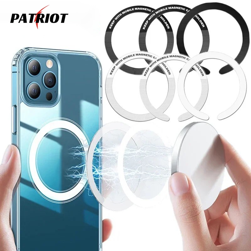 [PATRIO] Universal Stainless Steel Magnetic Metal Plate Ring Compatible ...