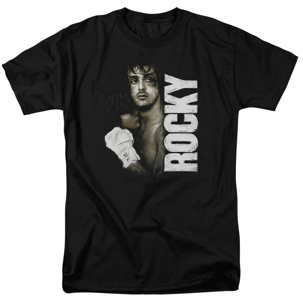 Rocky Painted Rocky T Shirt Mens Licensed Boxing Movie Tee Balboa Creed ...