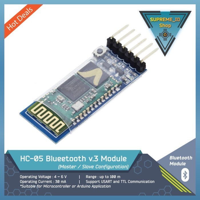 HC-05 Bluetooth Module Master/Save | IoT Arduino | Shopee Singapore