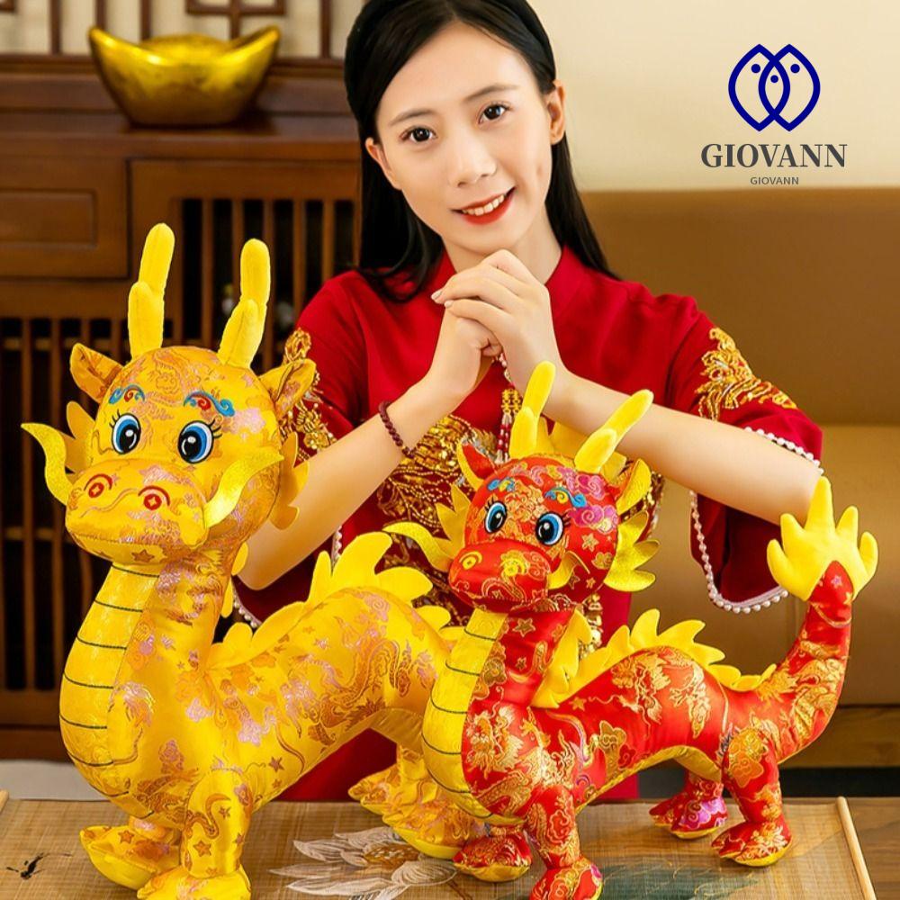 GIOVANNI Zodiac Drago Plush Toys, Animal Chinese Dragon Chinese Dragon ...