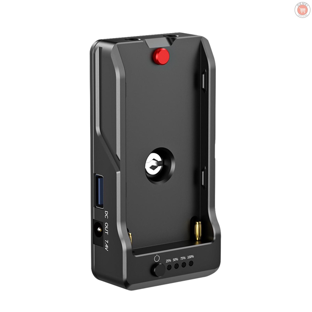 NP-F Battery Charger Battery Adapter Plate with DC12V DC8V USB-C 30W PD ...