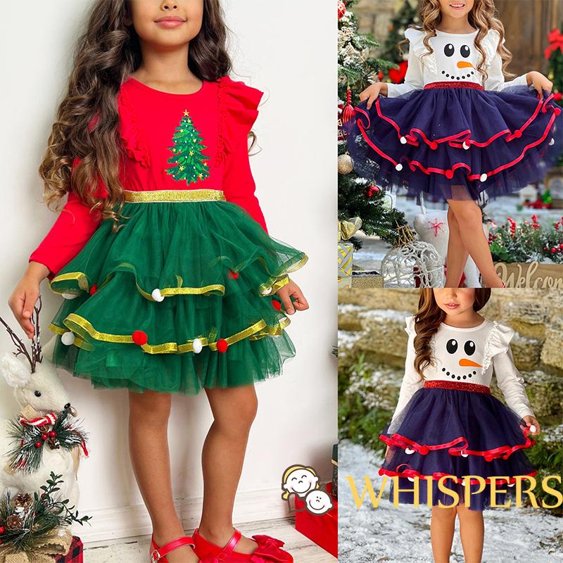 Girls christmas tree on sale dress