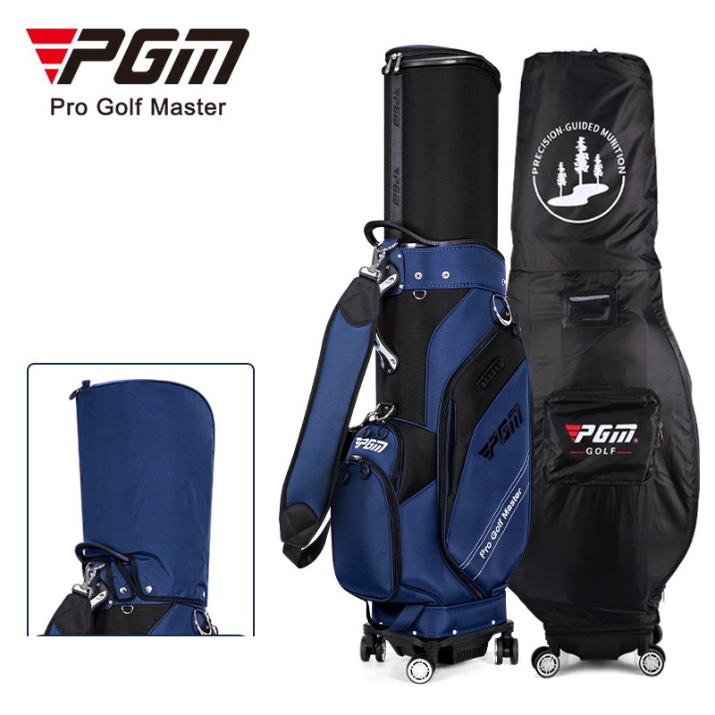 PGM golf club placed upside down design hard shell telescopic golf
