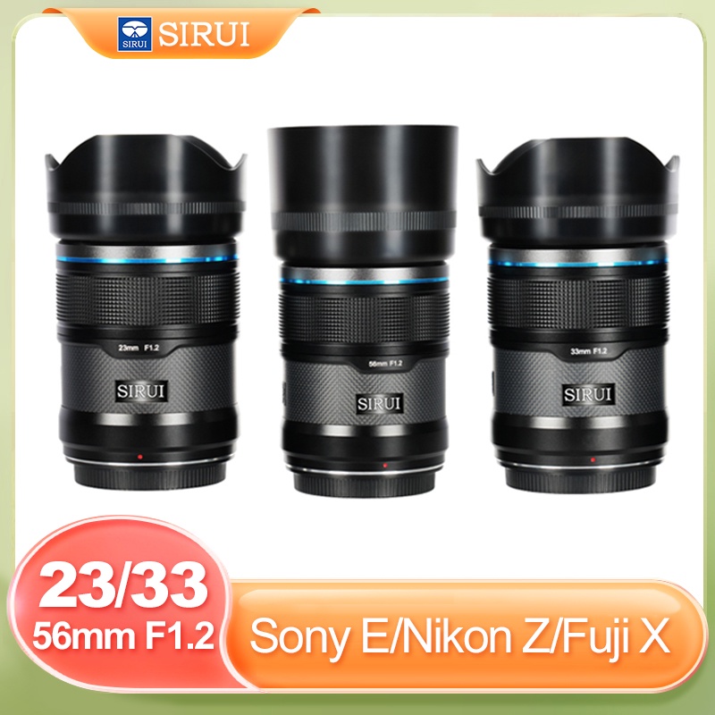 Sirui Sniper Set SIRUI Sniper – 23mm, 33mm, 56mm F1.2 For