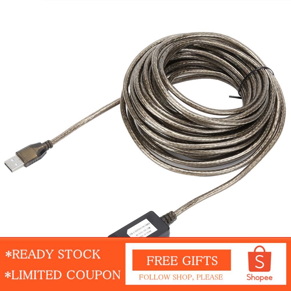 HI‑0101‑UEC USB 10m Extension Cord Lengthen Cable Support