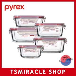 Pyrex 8-Pc Glass Food Storage Container Set, 4-Cup & 3-Cup Decorated Round  Meal and Rectangle Prep Containers, Non-Toxic, BPA-Free Lids, Disney Mickey