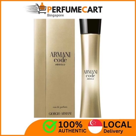 Giorgio Armani Code Absolu Edp For Women 75ml Brand New 100