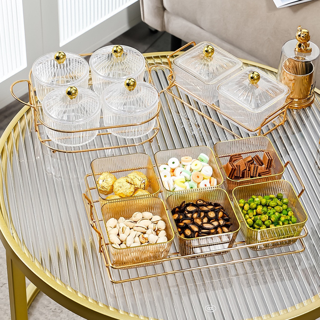 EmmAmy Nordic Fruit Plate Candy Plate Dried fruit Snack Food Tray Plate ...
