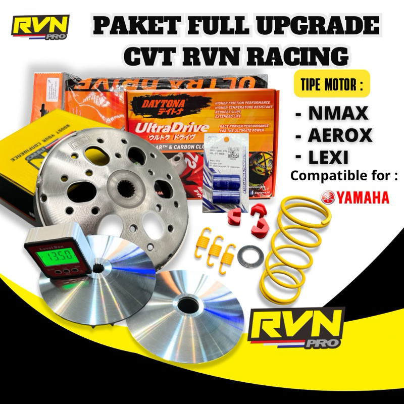 SUPER FULL UPGRADE CVT PACKAGE CVT NMAX 155 AEROX 155 LEXI 125 CUSTOM ...