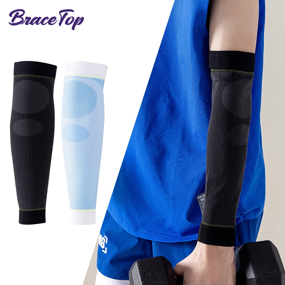 Compression Arm Sleeves Sports Gym Arthritis Lymphedema UV Protection Men  Women