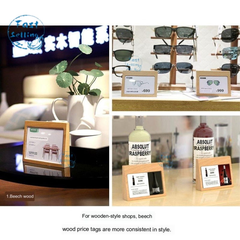 Acrylic desk card standing card Crystal price display board 4s shop ...