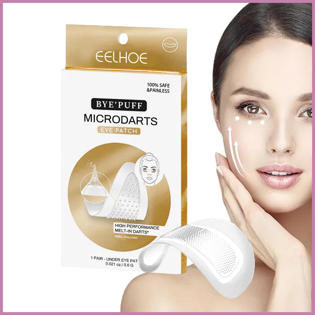 Under Eye Patches Microneedle Under Eye Patches for Dark Circles and Puffiness Depuffing