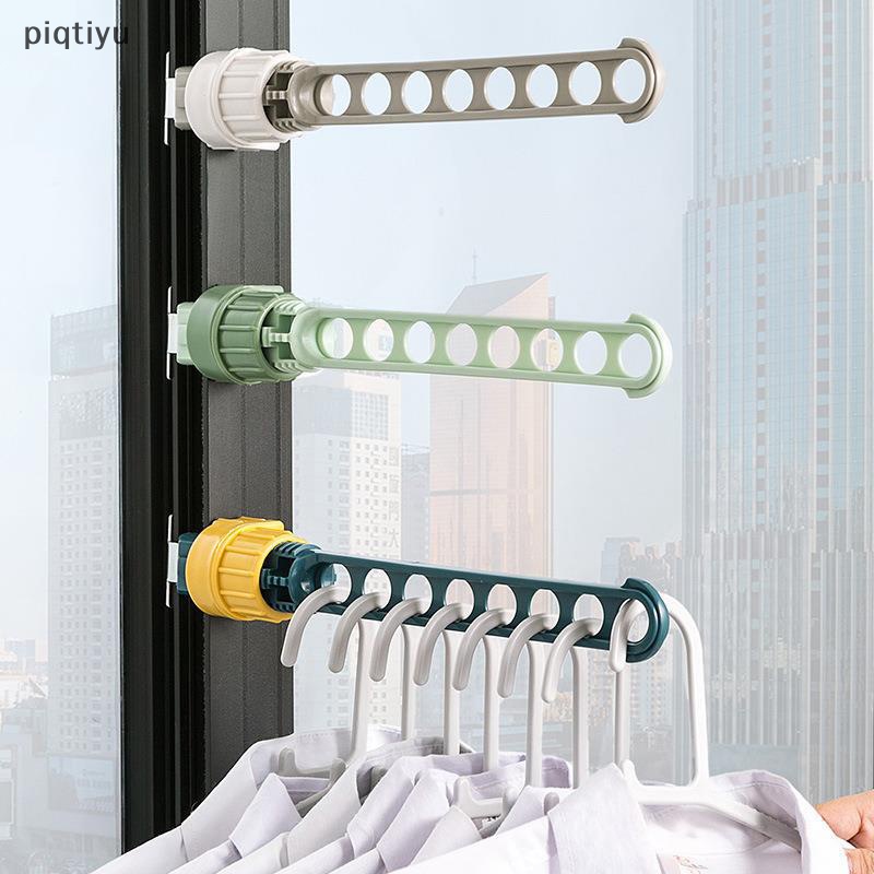 Piqt Travel Portable Window Frame Clothes Hanger Creative Portable