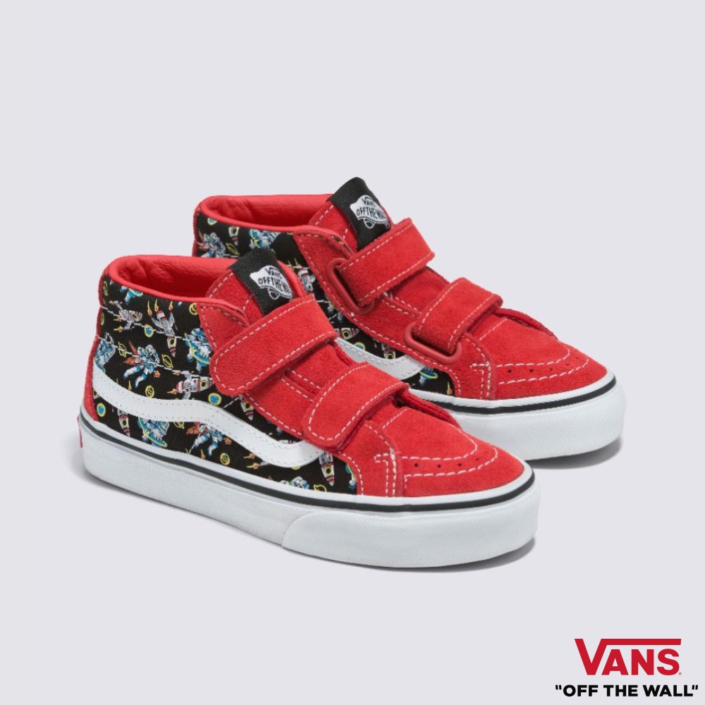 Vans Kids SK8 Mid Reissue Sneakers Kids US Size RED VN0A38HHBOQ1 Shopee Singapore