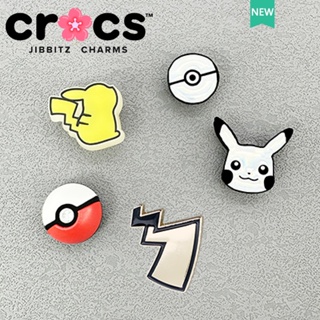 Crocs classic Jibbitz buttons unisex pokemon pikachu pokeball charms men  women kids adult