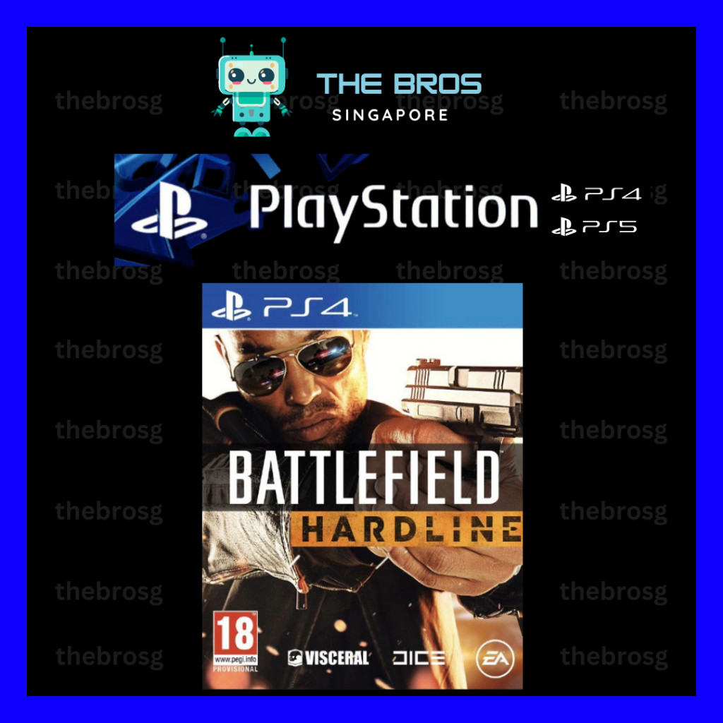 ⭐ PS4 PS5 PlayStation Digital Game Battlefield Hardline