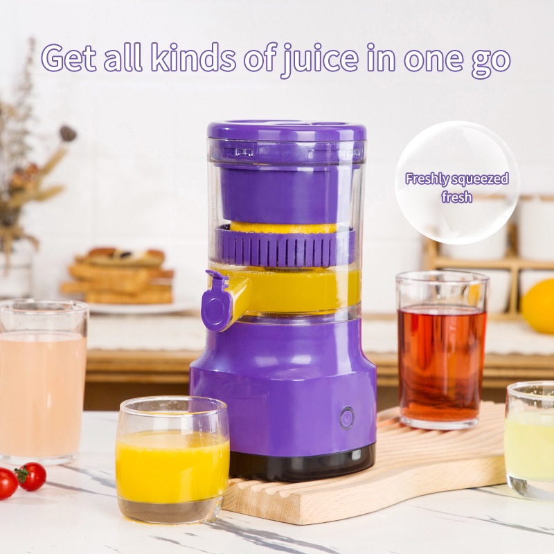 Cheap 400ml Portable Electric Juicer Fruit Juice Cup USB Rechargeable  Automatic Small Fruit Squeezer Food Mixer Ice Crusher Portable Juicer  Machine