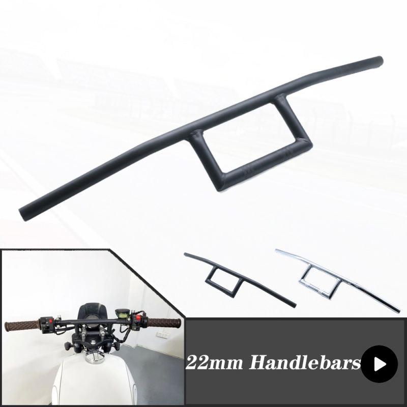22mm 7/8'' Vintage Motorbike Handlebar Motorcycle Handle Bars for Cafe