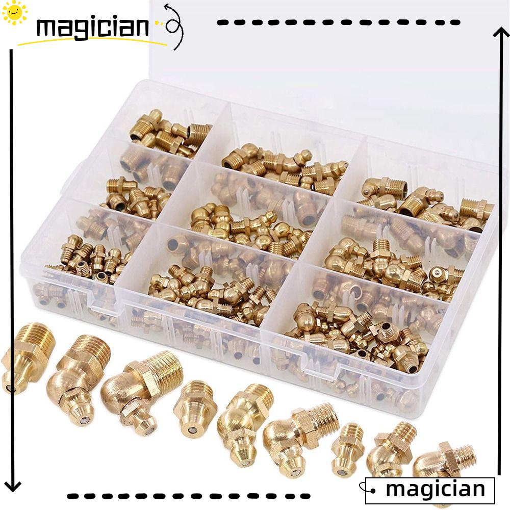 MAG 145Pcs Hydraulic Grease, Straight 45 Degree Grease Nipple