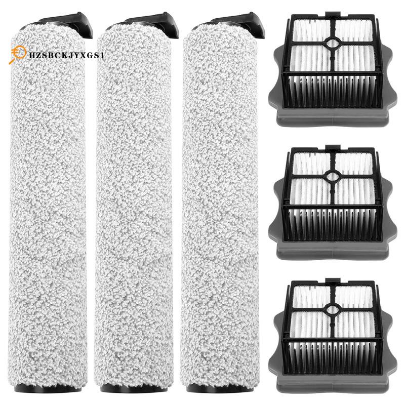 Replacement Roller Brush and Filter Kit Compatible for Tineco Floor One ...