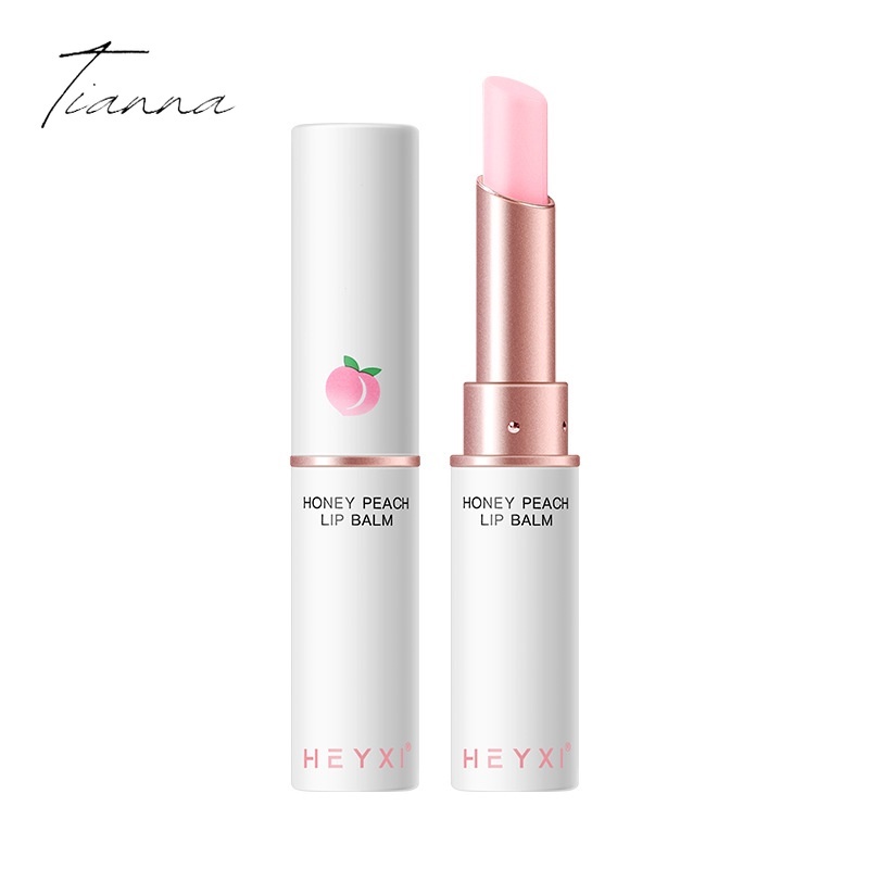 HEYXI Honey Peach Lipstick Moisturizing Long Lasting Lip Mask Tianna ...