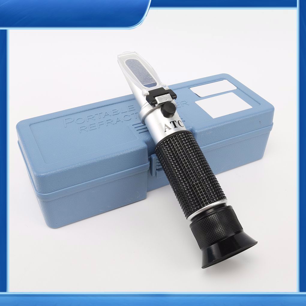 Beer Brewing Handheld Dual Scale Sugar Refractometer 1.0001.130 Wine