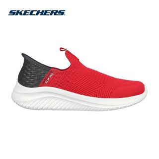 Skechers Boys Ultra Flex 3.0 Shoes 403844L RDBK Air Cooled