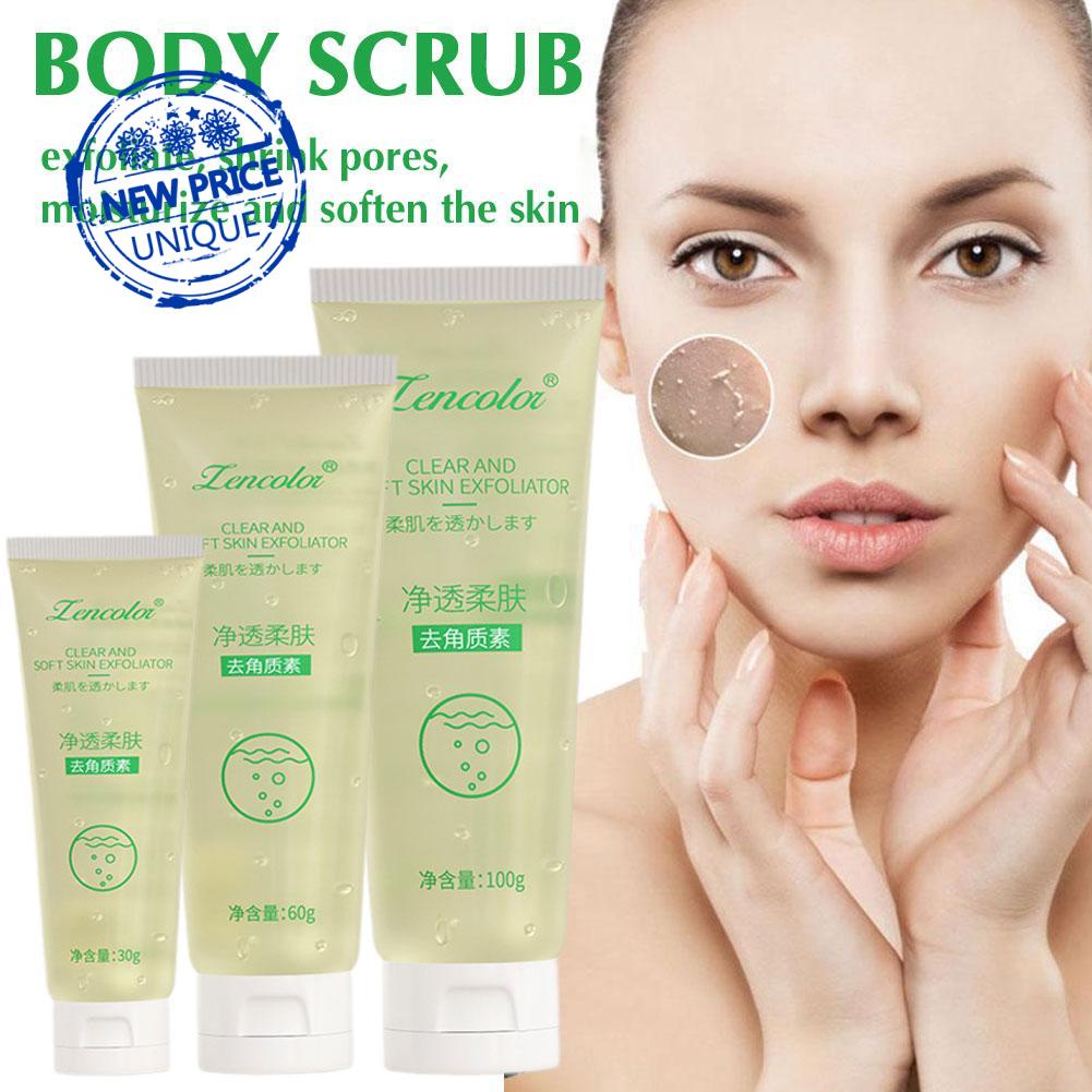 Body Scrub Gently Exfoliates And Nourishes Skin Aloe Exfoliating Gel