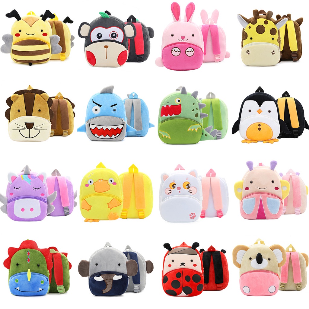 Kakoo preschool backpack for children, velvet kindergarten children's ...