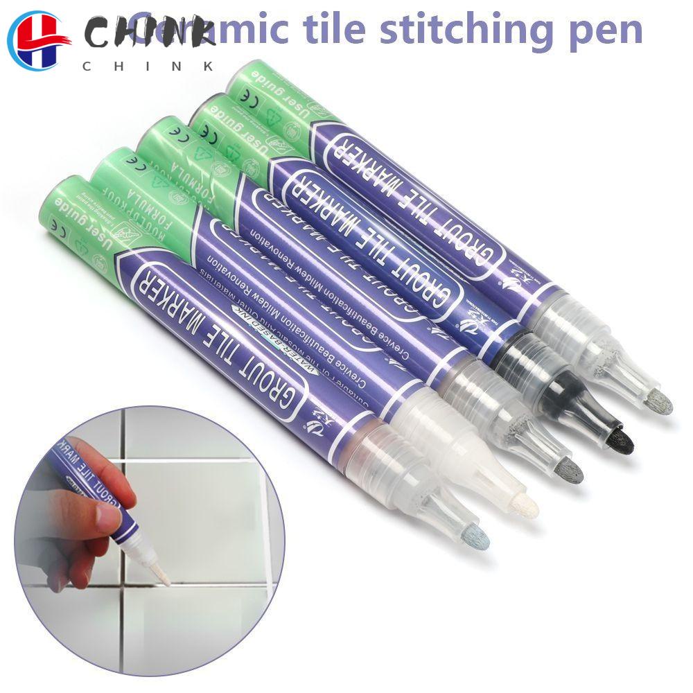 CHINK Repair Tile Pen, Porcelain Gap Instant Repair Ceramic Tile Seam