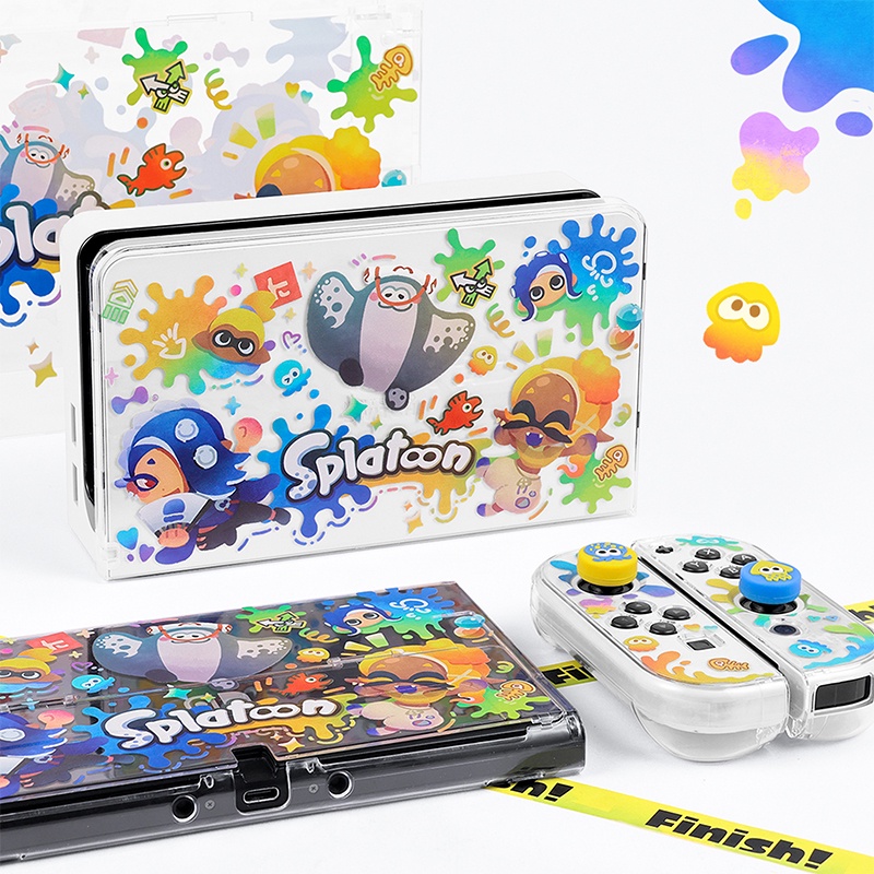 Cute Soft Shockproof Splatoon Dockable Cover Case for Nintendo Switch ...