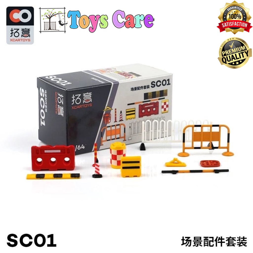 Xcartoys SC01 DIORAMA TRANSPORTATION ACCESSORIES DIECAST HOTWHEELS