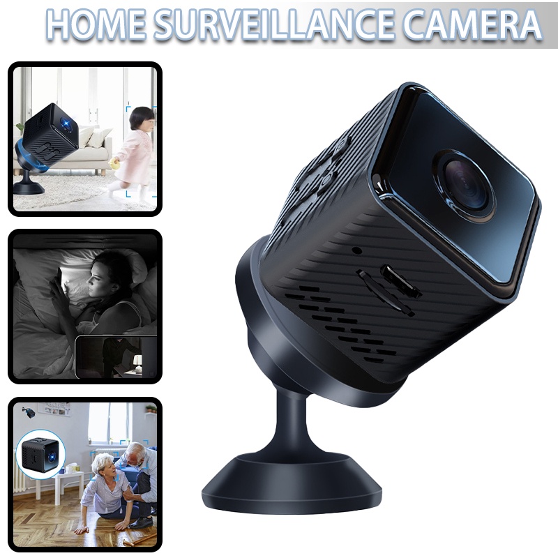 Mini Wireless Camera 1080P Wifi IP Home Security DVR Night Vision Nanny