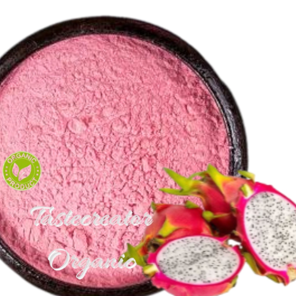 Pink Pitaya Powder Organic 100% Natural 红火龙果粉 Dragon Fruit Fruit Powder ...
