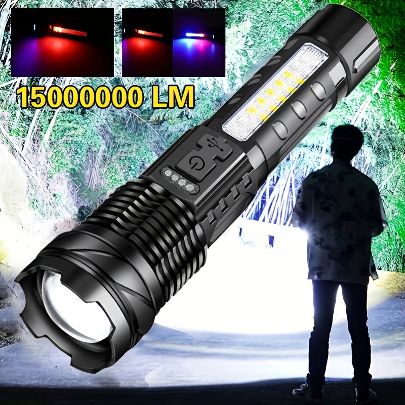 1pc Rechargeable Led Torch Flood Light