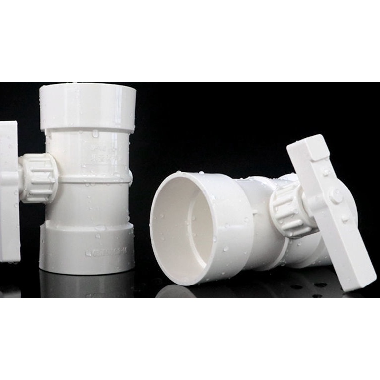 PVC Pipe Air Valve Manual Wind Control Valves Ventilation Pipe Valve