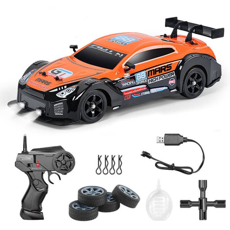 2.4G Drift Rc Car 4WD High Speed RC Drift Car Toy Remote Control Model Vehicle Car RC Vehicle Toy with Light Spray for Child Shopee Singapore